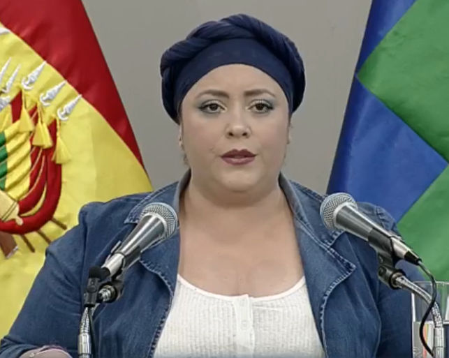 Ministra Prada asume de manera interina la cartera de Medio Ambiente