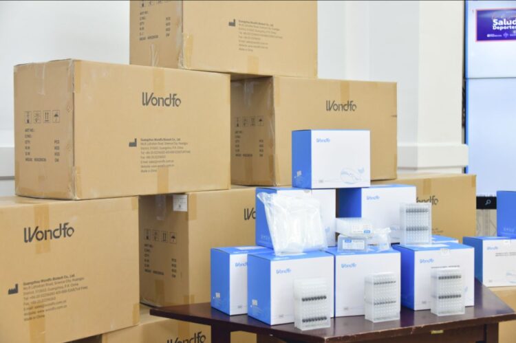 Previsión para eventuales pandemias: Inlasa recibe 3.374 cajas de reactivos