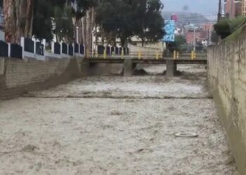 Ríos de La Paz suben su caudal ante las lluvias
