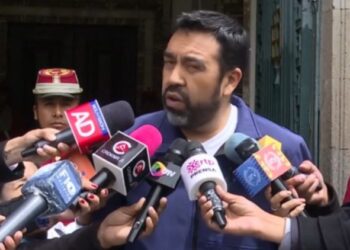 El viceministro Álvaro Ruiz en una comparecencia ante periodistas pasada.