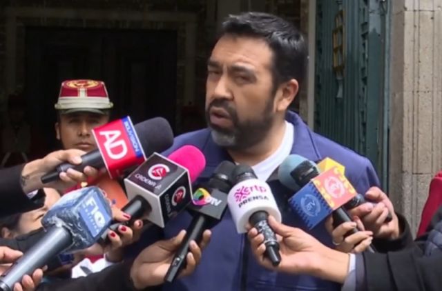 El viceministro Álvaro Ruiz en una comparecencia ante periodistas pasada.