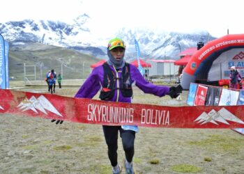 Paceños Franco y Yana triunfan en el Snowrunning Chacaltaya