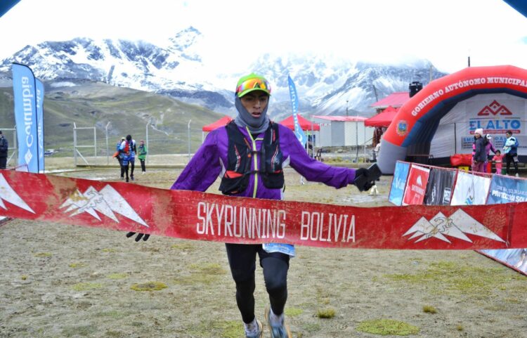 Paceños Franco y Yana triunfan en el Snowrunning Chacaltaya