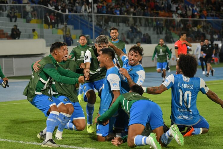 ¡Que triunfazo y debut! de San Antonio en su ‘bautizo’ en la Libertadores