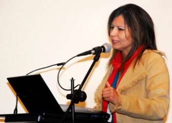 La otrora fiscal departamental de Tarija, Sandra Gutiérrez.