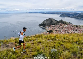 Franco y Yana, de La Paz, triunfan en 30 km del Petzl Skyrun
