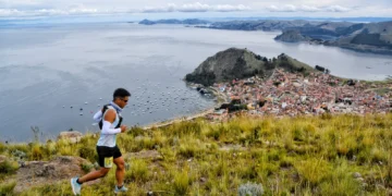 Franco y Yana, de La Paz, triunfan en 30 km del Petzl Skyrun