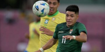 La Sub-20 de Bolivia sufre otro revés, pierde 2-1 ante Brasil en el Sudamericano