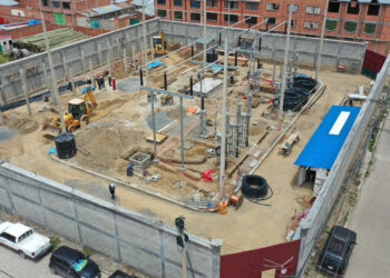 DELAPAZ mejora la red eléctrica con la Subestación Villa Santiago en El Alto