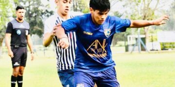 El juvenil Nicolás Tayandi se forja en la división semillera de Argentina