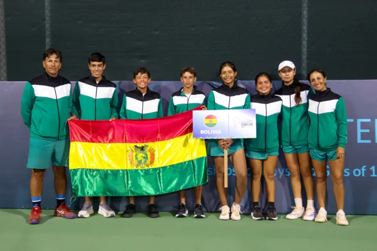 Bolivia es cuarta en el Sudamericano Sub-14 de tenis