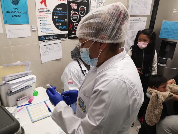 El Alto se prepara para volver a clases con bioseguridad