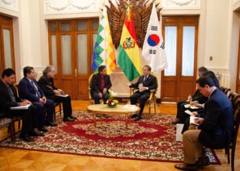 Bolivia y Corea del Sur se reúnen y buscan fortalecer relaciones en diferentes ámbitos