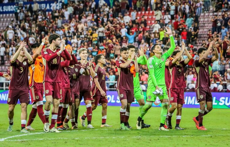 Venezuela golea 4-0 a Perú y reacciona en el Campeonato Sudamericano Sub-20