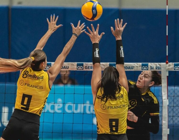 San Martín cae 3-0 frente a Dentil/Praia en Sudamericano de voleibol