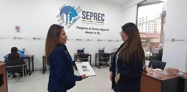 A agosto de este año, el Seprec registra 1.623 nuevas empresas en Cochabamba
