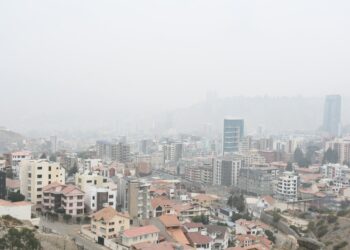 La Paz amanece con una calidad de aire ‘muy mala’, de 194 microgramos