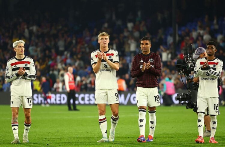 Manchester United domina pero con escaso premio ante Crystal Palace (0-0)