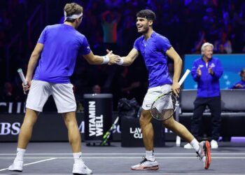 El equipo ‘Mundo’ se escapa 8-4 ante ‘Europa’ en la Laver Cup