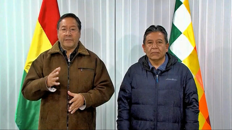 Arce dice que ‘no caerá en provocaciones de una guerra civil’ y pide a Morales sumarse al diálogo