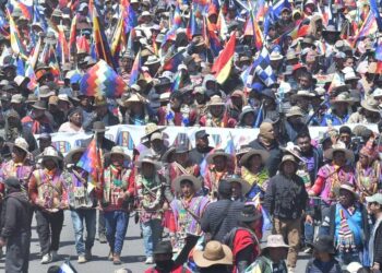 Morales marcha