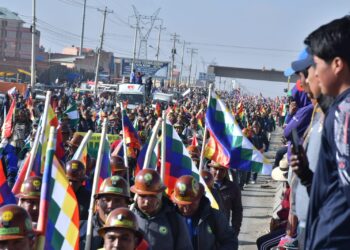 La Alcaldía de La Paz se prepara para atender a posibles heridos en la marcha evista