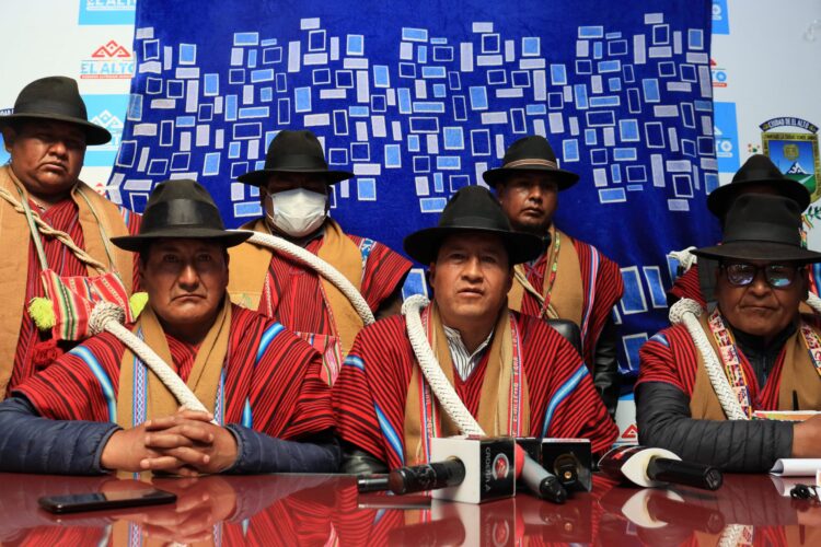Los campesinos denuncian presunto atentado contra su ejecutivo David Mamani