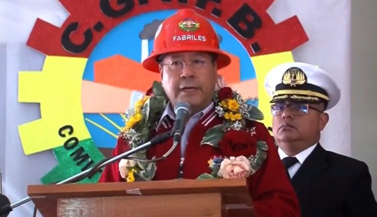 Arce afirma que hay compañeros ‘que añoran un gobierno de derecha’