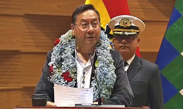 Arce: ‘No vamos a ceder ante quienes quieren incendiar el país’ por protegerse de acusaciones
