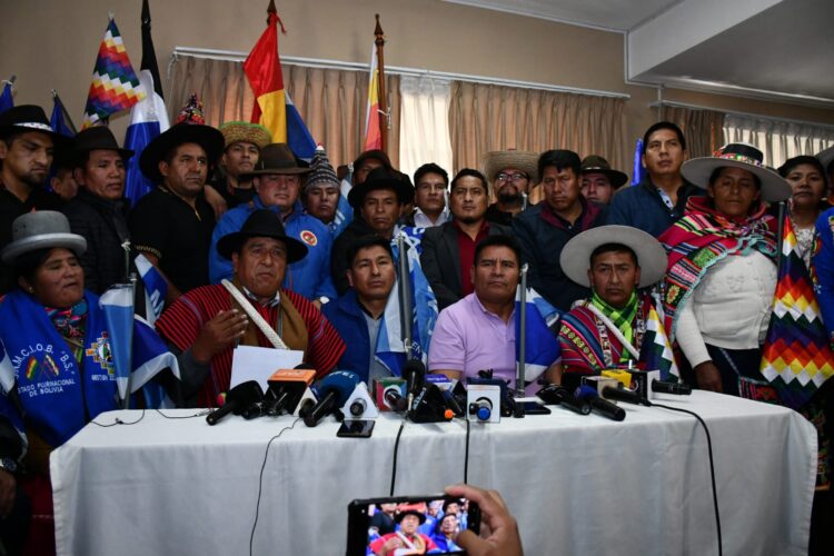 García dice que Morales ‘confunde’ a sus seguidores y que no asumirá ‘dictadura sindical’
