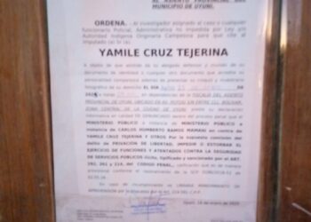 Emiten citación contra Cruz Tejerina por ‘estorbar’ funciones de las plantas de litio