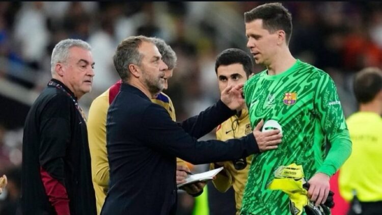 Flick se decanta por Szczesny en la portería del Barcelona