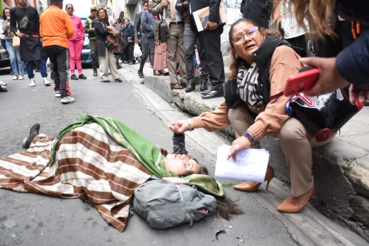 Aprehenden a chofer que protagonizó un accidente en pleno centro paceño