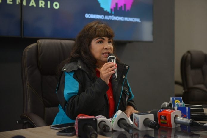 La directora de la Administración Tributaria Municipal, Noemí Lastra.