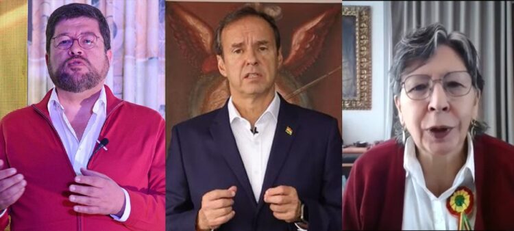 UN señala que entre los precandidatos para la encuesta de oposición están Doria Medina, Quiroga y Ballivián