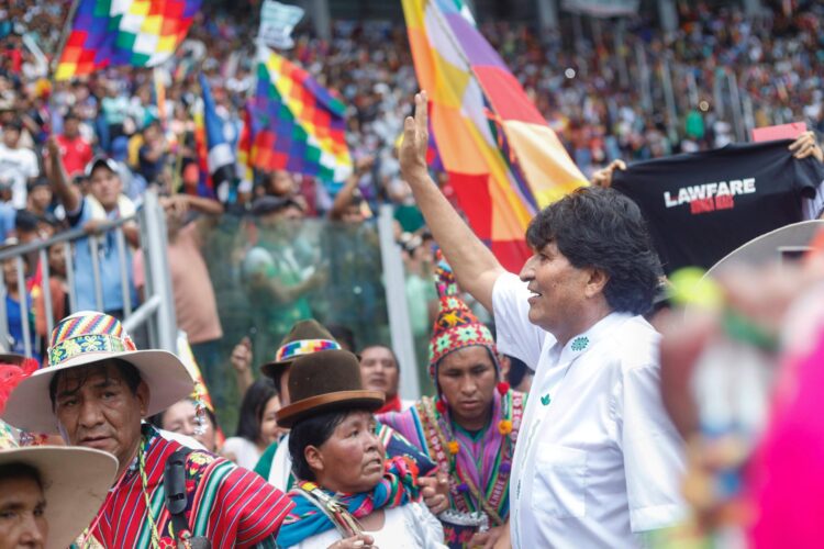 Confirman marcha para inscribir la candidatura de Evo Morales