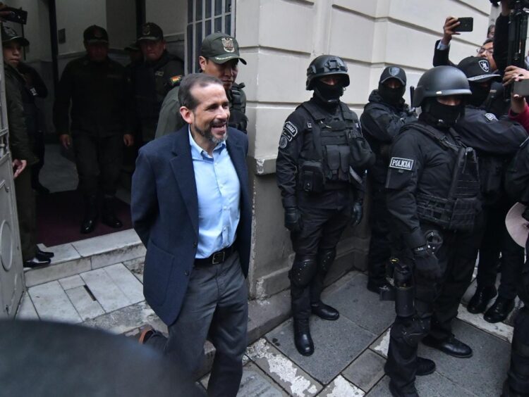 Camacho retira a Arce, Morales, García Linera y Romero como testigos del caso Golpe I