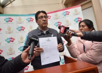 El director de Gobernabilidad de la Alcaldía, Gonzalo Barrientos.