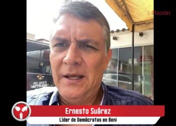 Ernesto Suárez: ‘Bolivia no necesita un empresario de presidente, necesita un estadista’