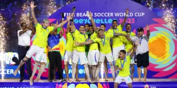 Brasil, heptacampeón mundial de fútbol playa