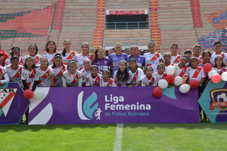 La Liga femenina de Bolivia comienza con 28 clubes