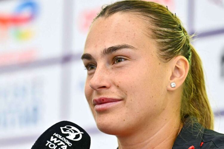 Sabalenka, «totalmente recuperada» tras su derrota en final de Abierto de Australia