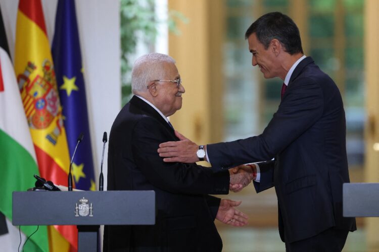 Abás y Sánchez en Madrid