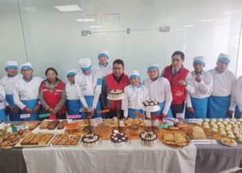 Personas con capacidades diferentes inauguran su emprendimiento.