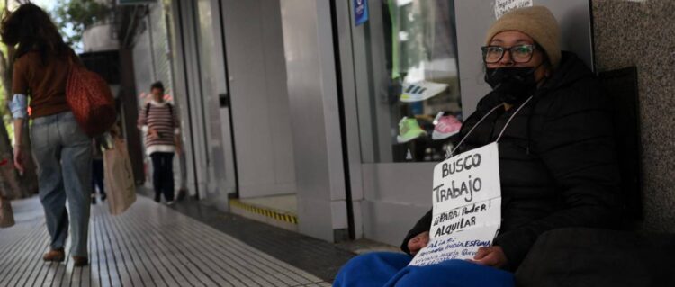 Mucha gente se quedó sin empleo