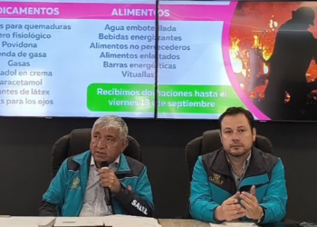 La Alcaldía de La Paz lanza una campaña de donación para ayudar a la Chiquitania
