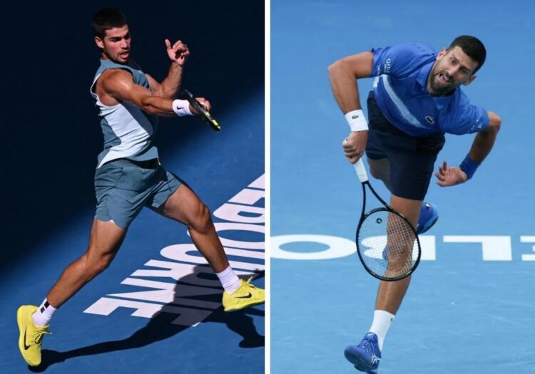 Las semifinales masculinas del Abierto de Australia se disputan el viernes