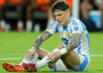 Garnacho, nueva baja en Argentina para doble fecha por clasificatoria al Mundial
