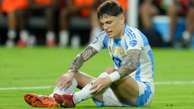 Garnacho, nueva baja en Argentina para doble fecha por clasificatoria al Mundial