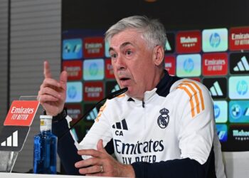 ‘Teniendo en cuenta el calendario, lo estamos haciendo muy bien’, dice Ancelotti